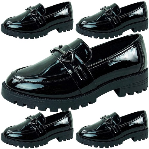 Girls womens low block - girls, heel