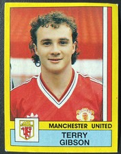 Panini Football 87 - # 178 - TERRY GIBSON - Manchester United