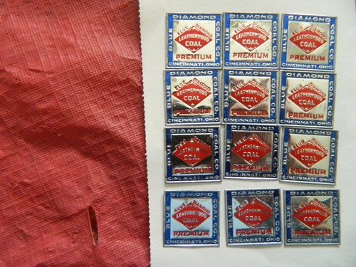 Coal mining scatter tags - 12,