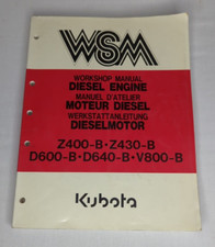 KUBOTA Diesel ENGINE SERVICE