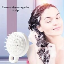 Silicone Soft Head Scrubber Scalp Massager Shampoo Brush Hair Wash Comb BPA Free