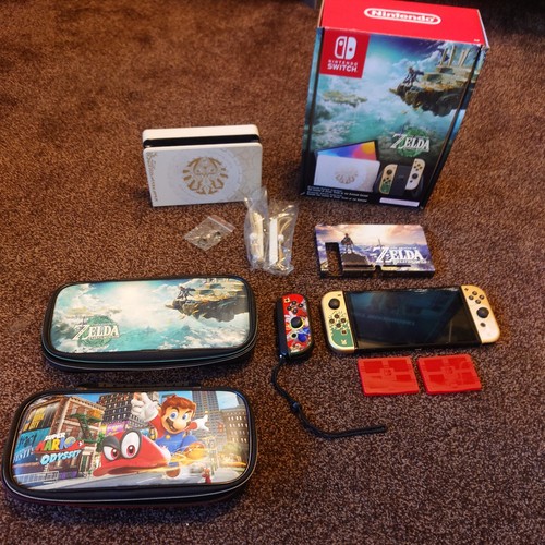 Nintendo switch oled zelda - switch,