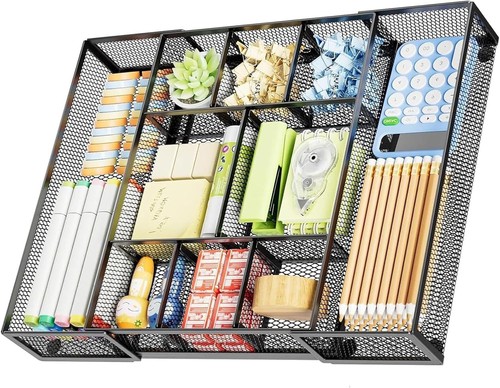 Desk organiser drawers with - desk,