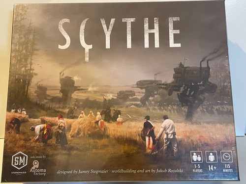 Stonemaier scythe board game - board,