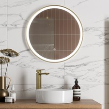 Round LED Mirror Illuminated