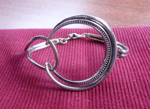 Stunning crescent bangle - crescent,