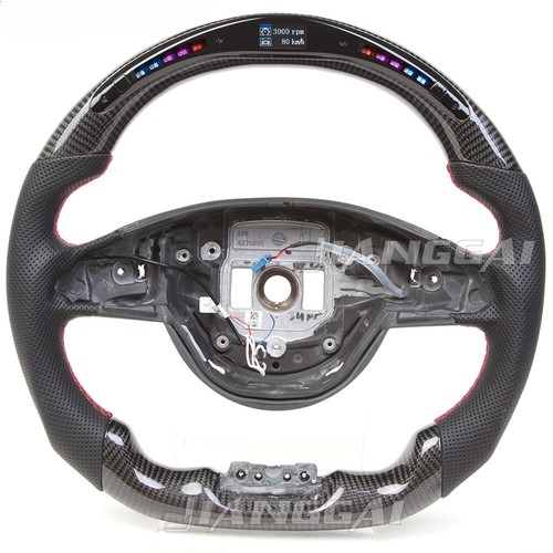 Real carbon fiber - led, steering