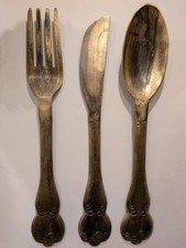 Large Cutlery Wall Hanging Artwork Kitchen Decor Kitchen Wall Art