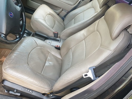 Saab 9000 1995 leather - saab, seat