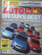 Autocar magazine 2 August 2005