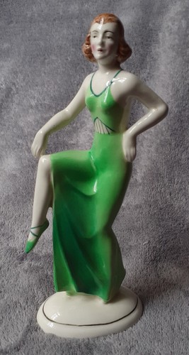 Katzhutte art deco lady - katzhutte,