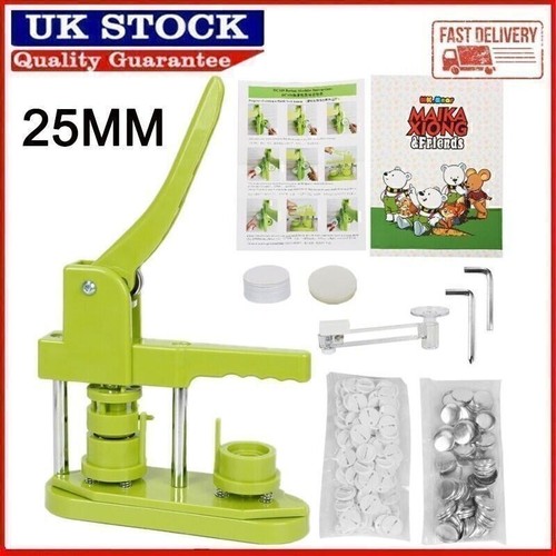 Button maker machine badge - uk,