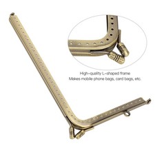 2PCs Metal Purse Frame Bag