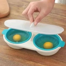 Egg Cooker Boiler Double Cup