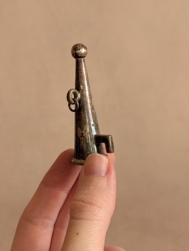 Antique vintage silver tone - antique,