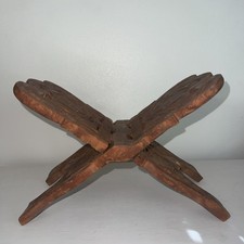 Vintage Hand Carved Folding