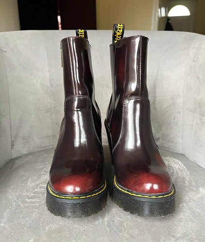 Martens burgundy patent - martens,