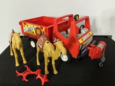Playmobil 3452 Circus Camel And Trailer, 1980’s Preowned