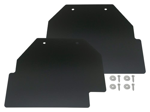 Outrigger rigid mud shields - mud,
