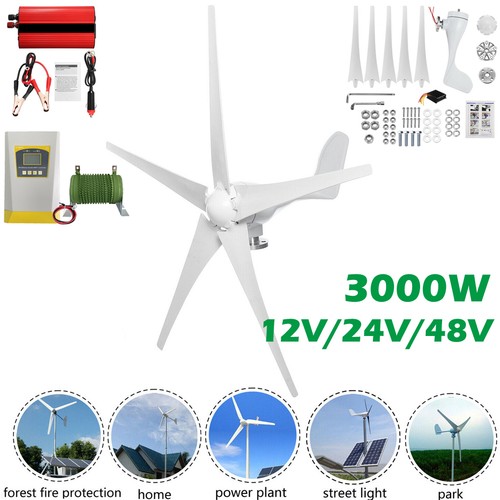 3kw 12v 24v - 12v, turbine