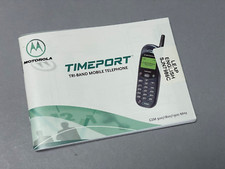 MOTOROLA TIMEPORT GUIDE MANUAL, collectors must , sealed 2 available