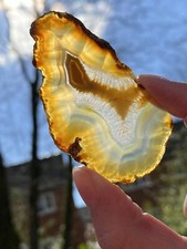 Iris Agate Slice AAA+ 70 Carat