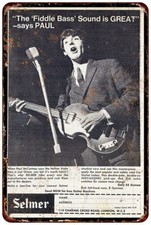 1964 Paul McCartney for Hofner