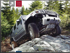 Hummer H2 & H2 SUT 2007-08 UK Market Sales Brochure Adventure Luxury