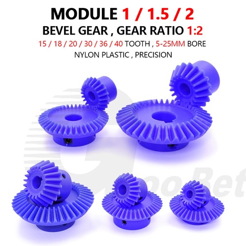 Straight bevel gear module - bevel, 1