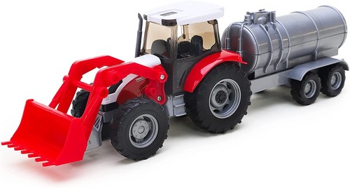 Tractor digger trailer - tractor, &