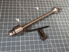 7mm Watchmakers Lathe Tailstock Drilling Runner 0.3 - 4mm Drill Chuck Capacity