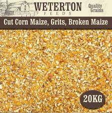 Cut Maize, Broken Corn, Grits – 20kg GM-Free Feed for Poultry and Coarse Fish