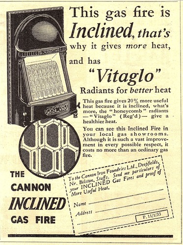 Original 1933 advert - advert, cannon