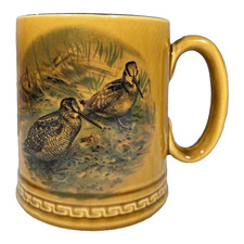 Vintage Dartmouth Pottery Britannia Designs Tankard Mug - Sandpiper Bird