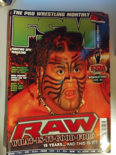 Fsm wrestling magazine issue - magazine,