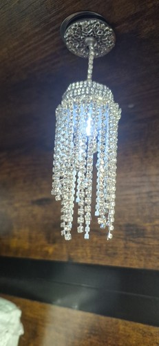 Dolls house working chandelier - dolls,