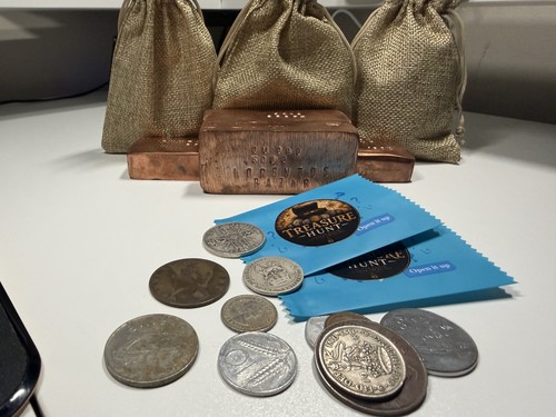 Silver coin treasure pack - silver,