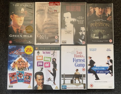 Tom hanks vhs video tapes - hanks,