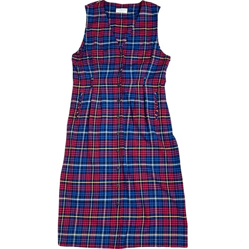Vintage pendleton plaid - plaid, button