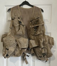 Dessert Waistcoat Men's 8 Pocket Vest Camouflage webbing Waistcoat Fishing etc. 