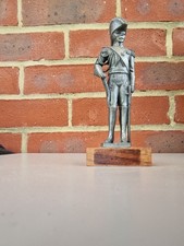 vintage pewter  by Les Étains du Prince,  Napoleonic-era military figure.