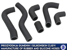 Replacement hoses for YANMAR 4JH MARINE ENGINE