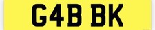 Gab, Gabby, Gabriel, cherished number plates, Private Licence Plate, Reg, BK