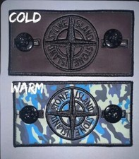 Stone Island Reflective badge + 2 buttons New Uk Stock , sent by roayl mail 48