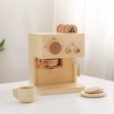 Kids Wooden Coffee Machine