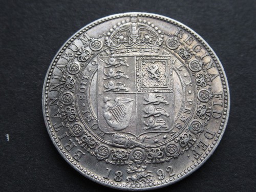 1892 silver queen victoria - 1892,