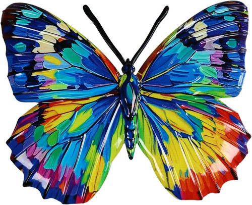 Large metal butterfly wall - large,