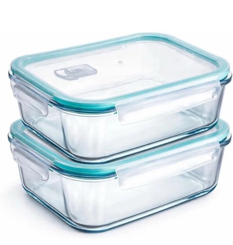 Pack large glass food - large,