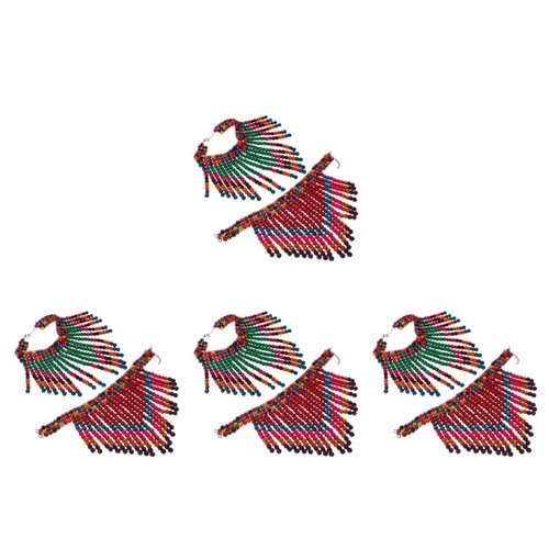 Handmade african wood beaded - handmade,