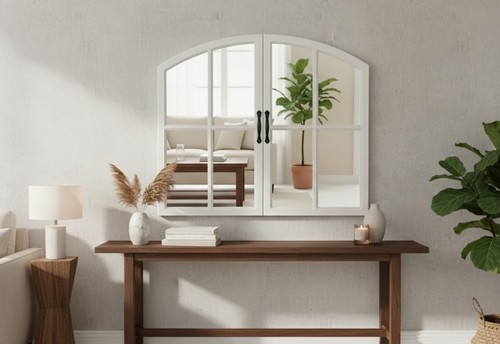 72x65cm white vintage - white,